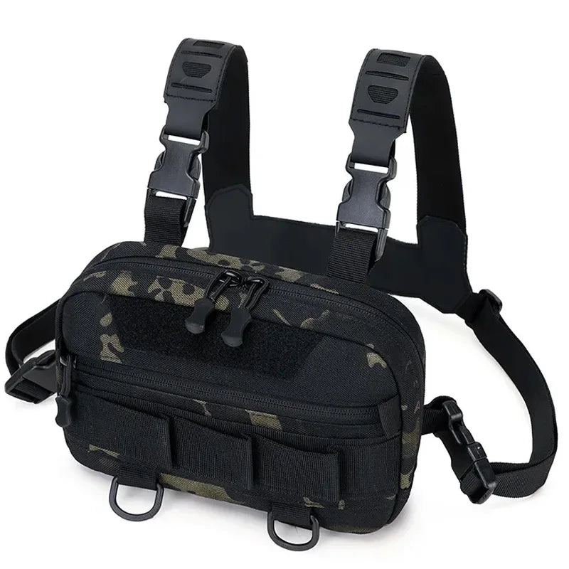 Tactical Chest Rig Bag – Outdoor Vest Pack for Hiking & Camping