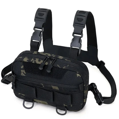 Tactical Chest Rig Bag – Outdoor Vest Pack for Hiking & Camping