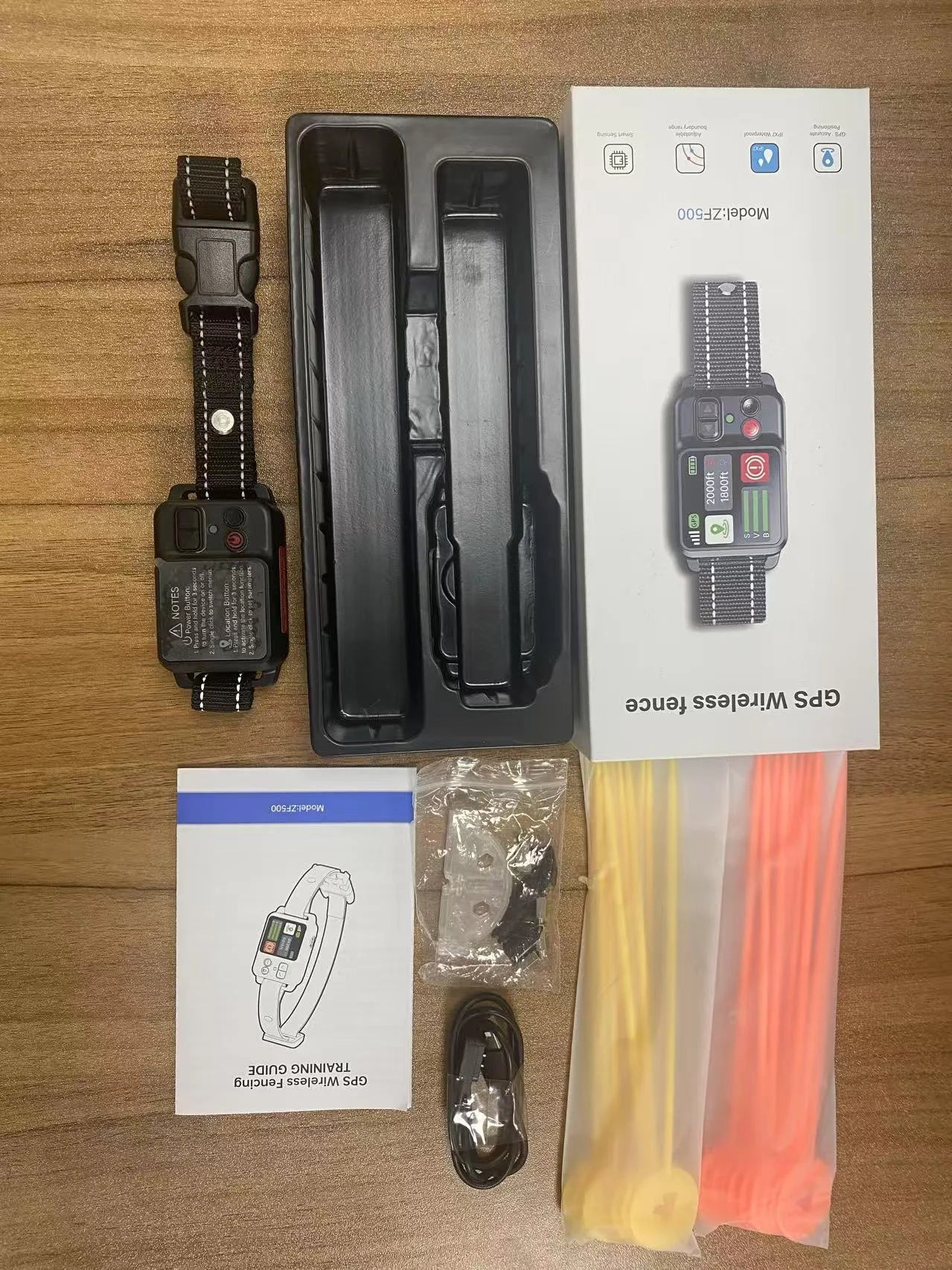 GPS Wireless Dog Fence – Outdoor Waterproof Anti-Loss Containment System