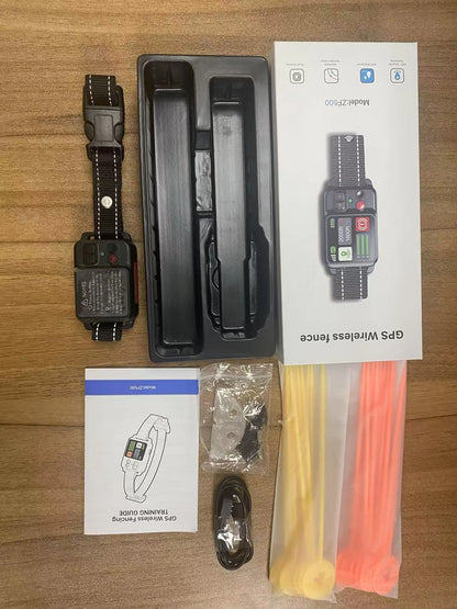 GPS Wireless Dog Fence – Outdoor Waterproof Anti-Loss Containment System