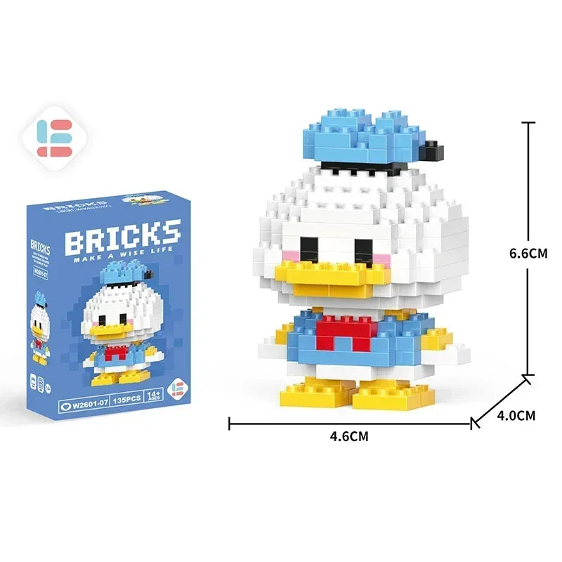 Disney Tsum Tsum Mini Building Blocks – Cartoon Micro Brick Figures