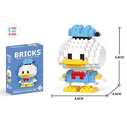 Disney Tsum Tsum Mini Building Blocks – Cartoon Micro Brick Figures