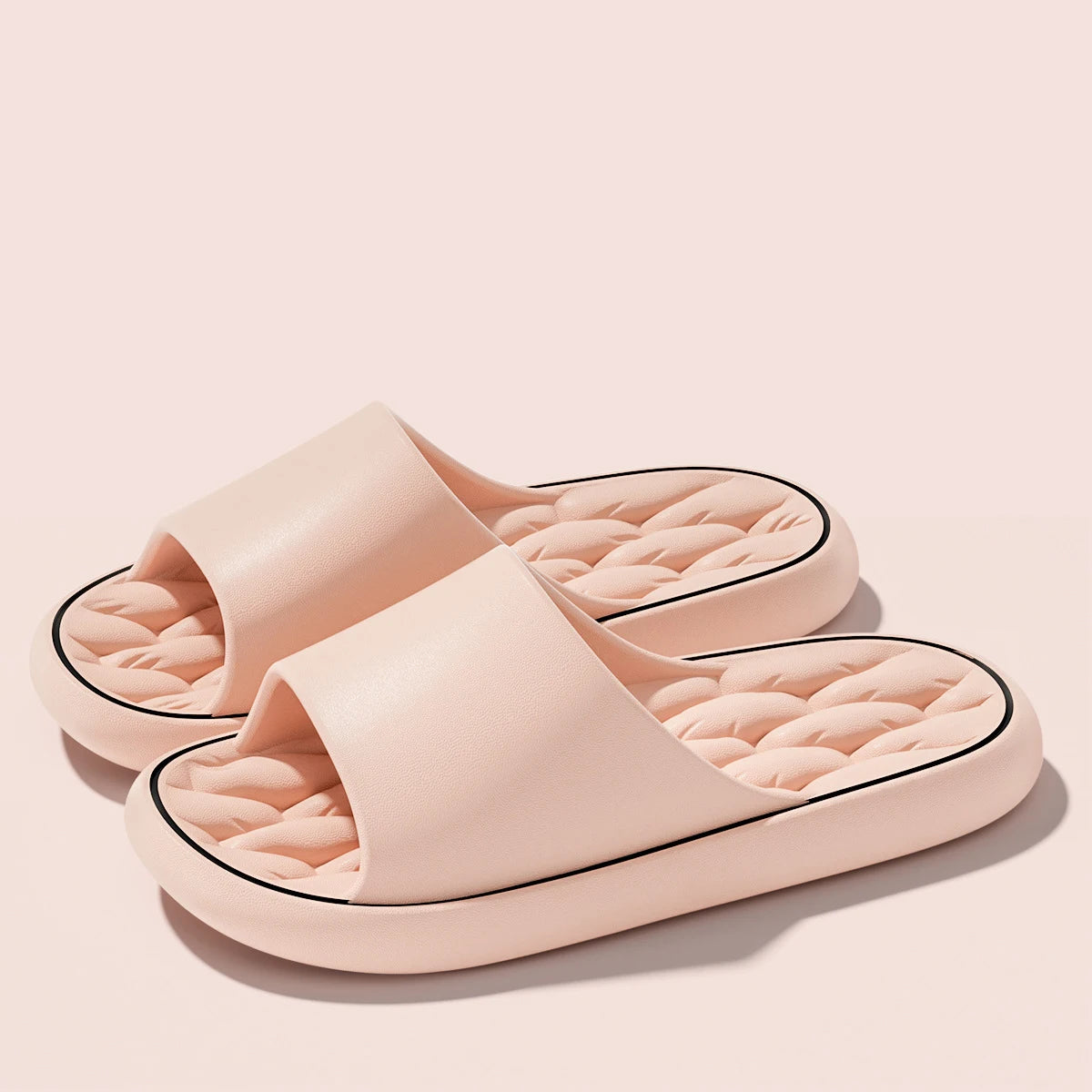 EVA Cloud Slippers – Thick Sole Cushion Slides for Indoor & Outdoor