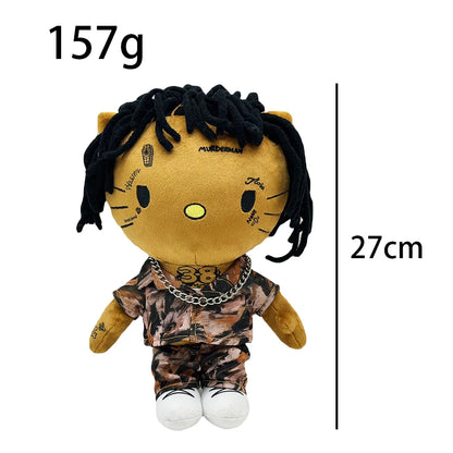 Hip-Hop Cat Plush Toy Doll – Rapper Style Stuffed Animal