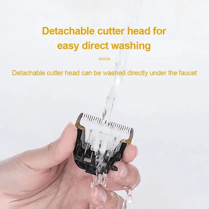 Professional Pet Hair Clipper – USB Rechargeable Dog & Cat Grooming Trimmer