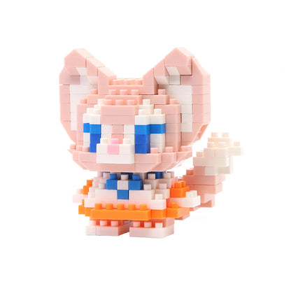 Disney Mini Building Blocks - Cute Character Micro Brick Figure Toy