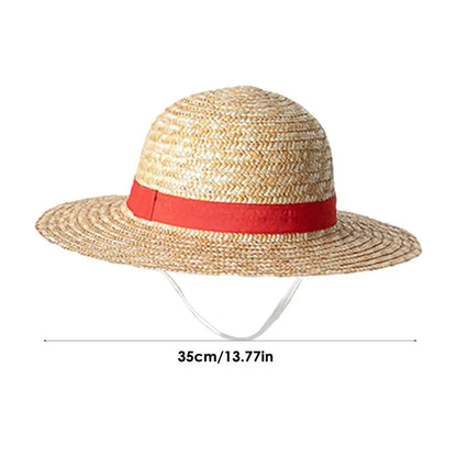 Luffy Straw Hat – One Piece Cosplay Costume Prop