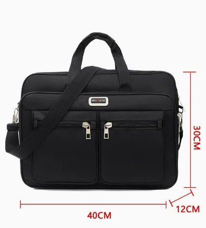 Men's Business Briefcase Laptop Bag – Large Capacity