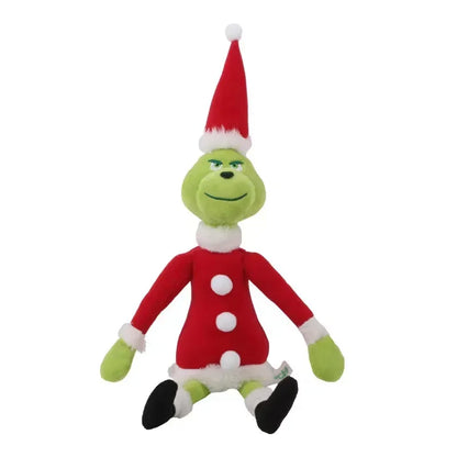 Grinch Plush Doll – 32cm Christmas Stuffed Toy for Kids