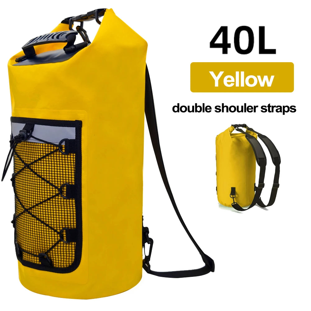 Waterproof Dry Bag Backpack – PVC Roll-Top for Kayak & Outdoor