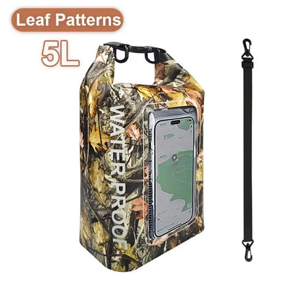 Waterproof Dry Bag with Touch Screen Window – 2L & 5L