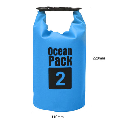Waterproof Dry Bag – Foldable Roll-Top Pack 2L 3L 5L 10L 15L