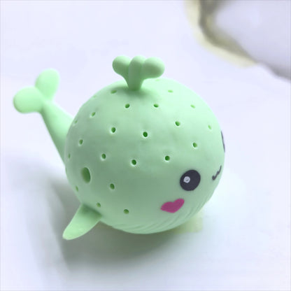 Whale Sponge Baby Bath Toy – Water Squeezing Stress Relief
