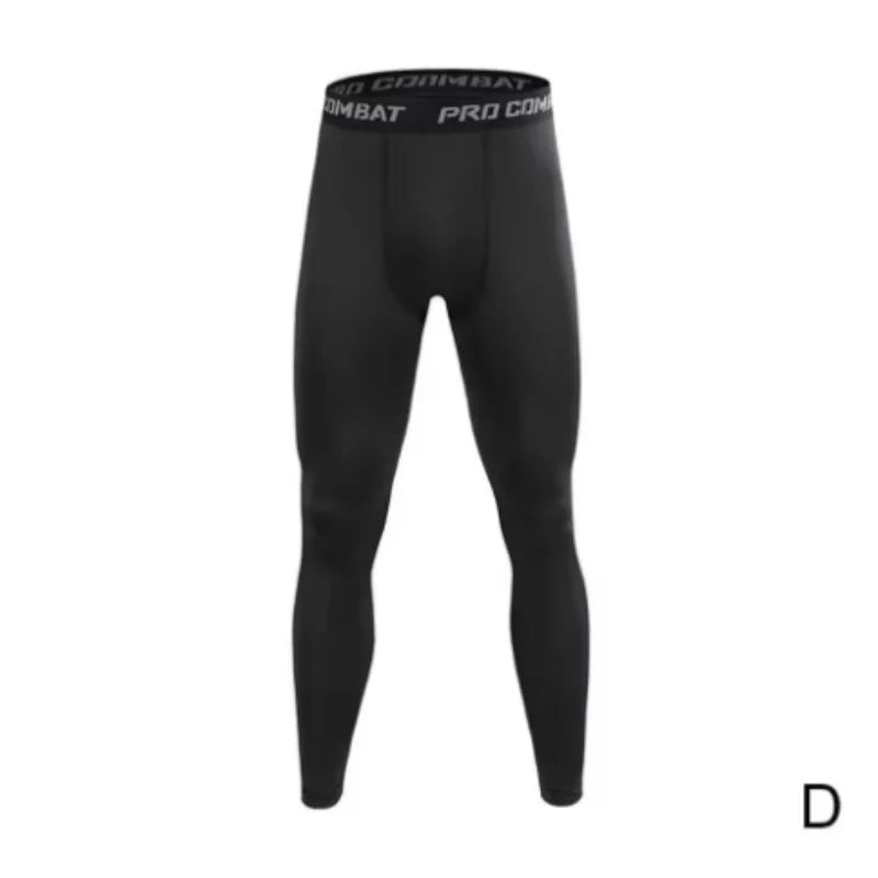 Men's Compression Leggings – Running Workout Tight Pants