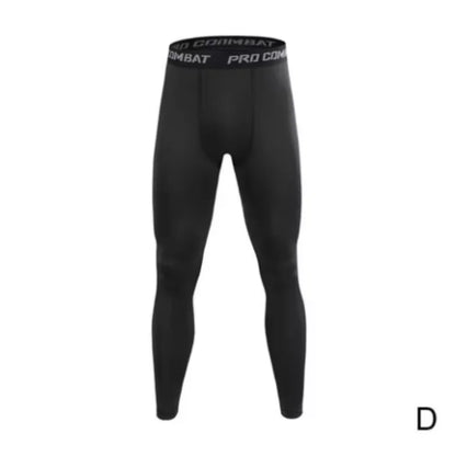 Men's Compression Leggings – Running Workout Tight Pants