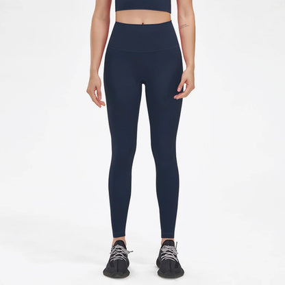 Women's Nylon Yoga Pants – Gym Leggings with Elastic Waist
