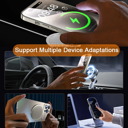 Luxury Glass Camera Magesafe Magnetic Wireless Charge Case Iphone 11 12 13 14 15 16 17 Pro Max Air