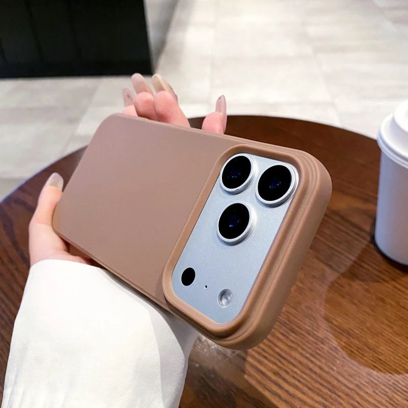 Luxury Candy Color Silicone Soft Case Iphone 17 Air 16 16e 15 14 Pro Max Plus Matte Thin Tpu Cover