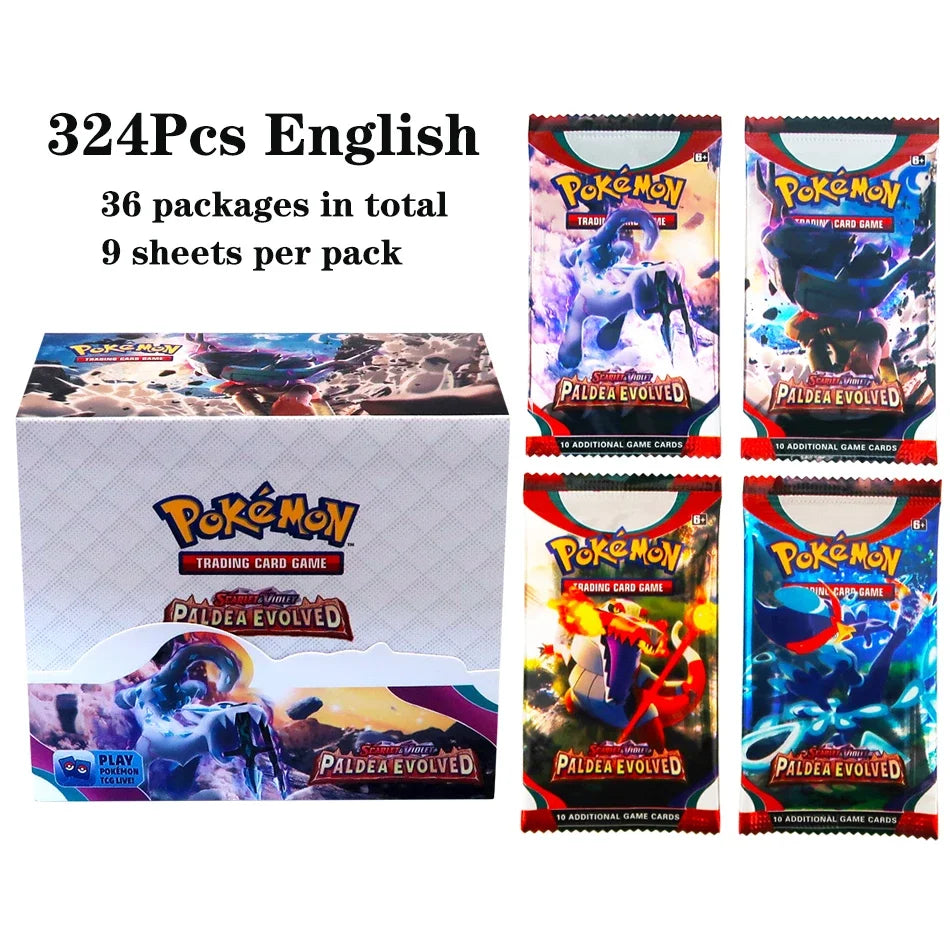 Pokemon TCG Scarlet & Violet Booster Box 324 Cards 36 Packs