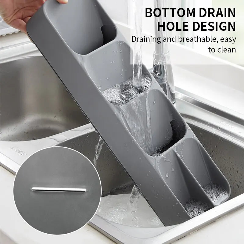 Kitchen Drawer Organizer Tray for Cutlery & Utensils