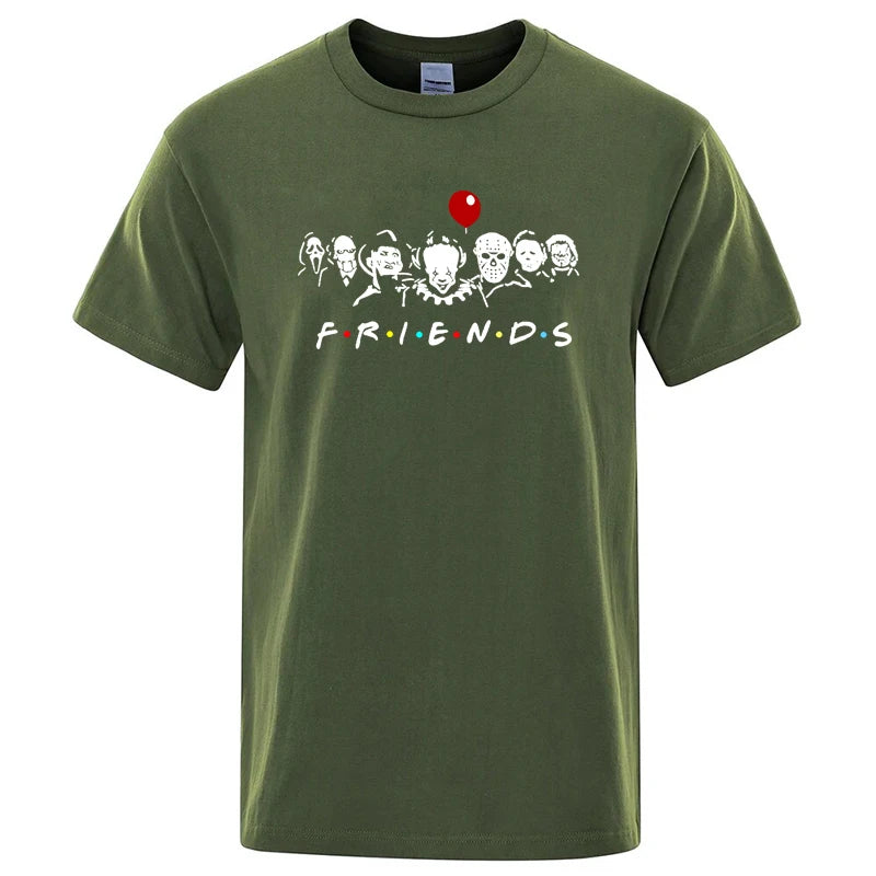 Funny Friends Graphic T Shirt 100% Cotton Casual Tee
