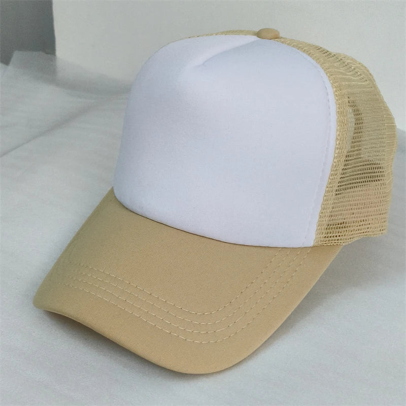 Custom Logo Trucker Hat – Personalized Mesh Baseball Cap