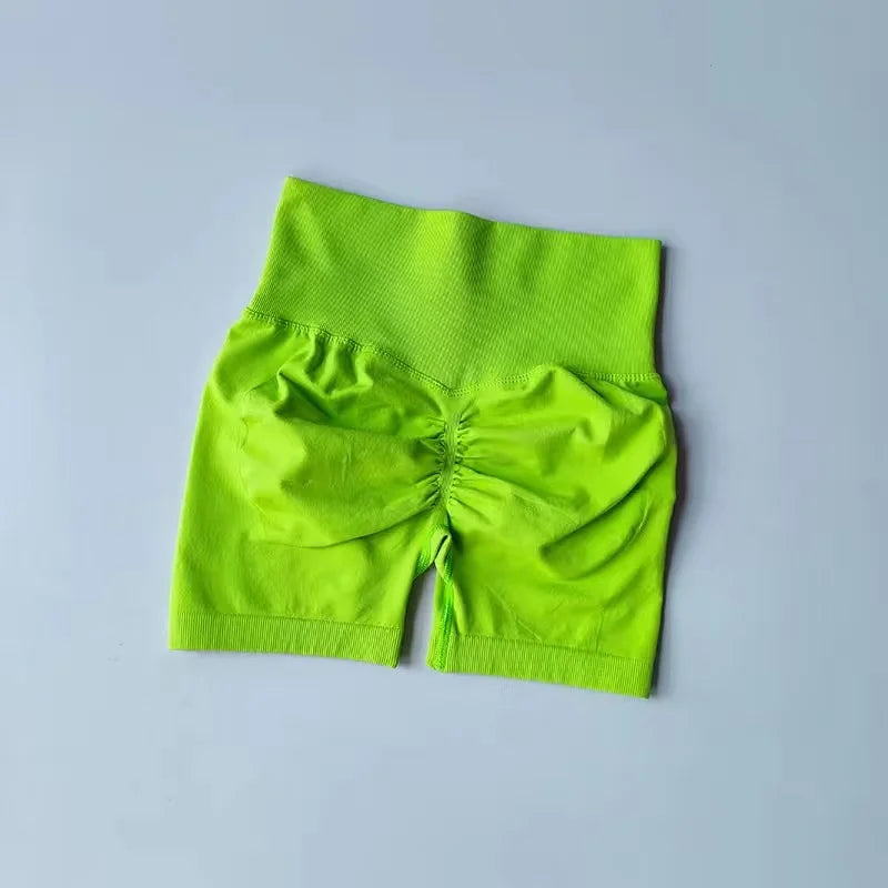 Women's High Waist Scrunch Butt Seamless Shorts – Hip Lift