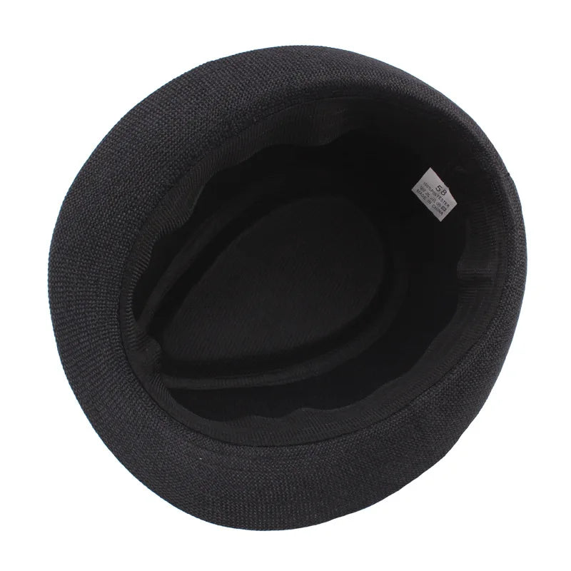 Fedora Sun Hat – Wide Brim Panama Jazz Cap for Men & Women