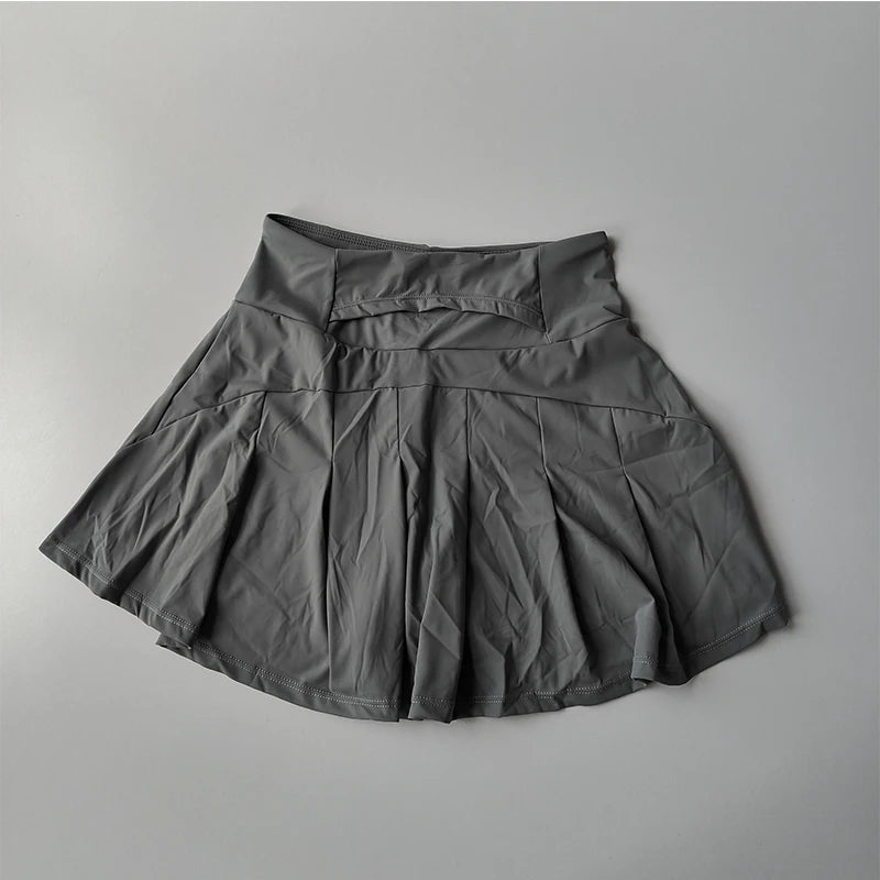 Women's Athletic Pleated Tennis Skirt – Quick Dry Sport Skort