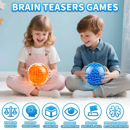 3D Maze Ball Rolling Cube Fidget Toy