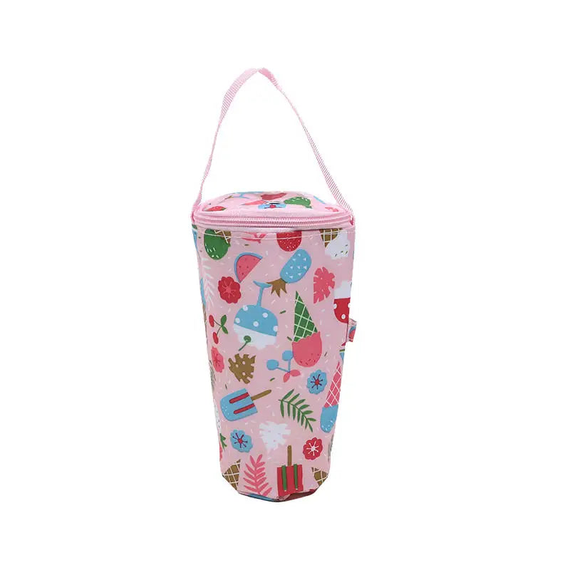 Insulated Cup Carrier Tote Bag – Portable Drink Holder with Handle