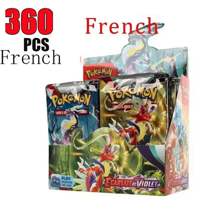 French Pokemon Cards 360 Pieces Booster Box Set