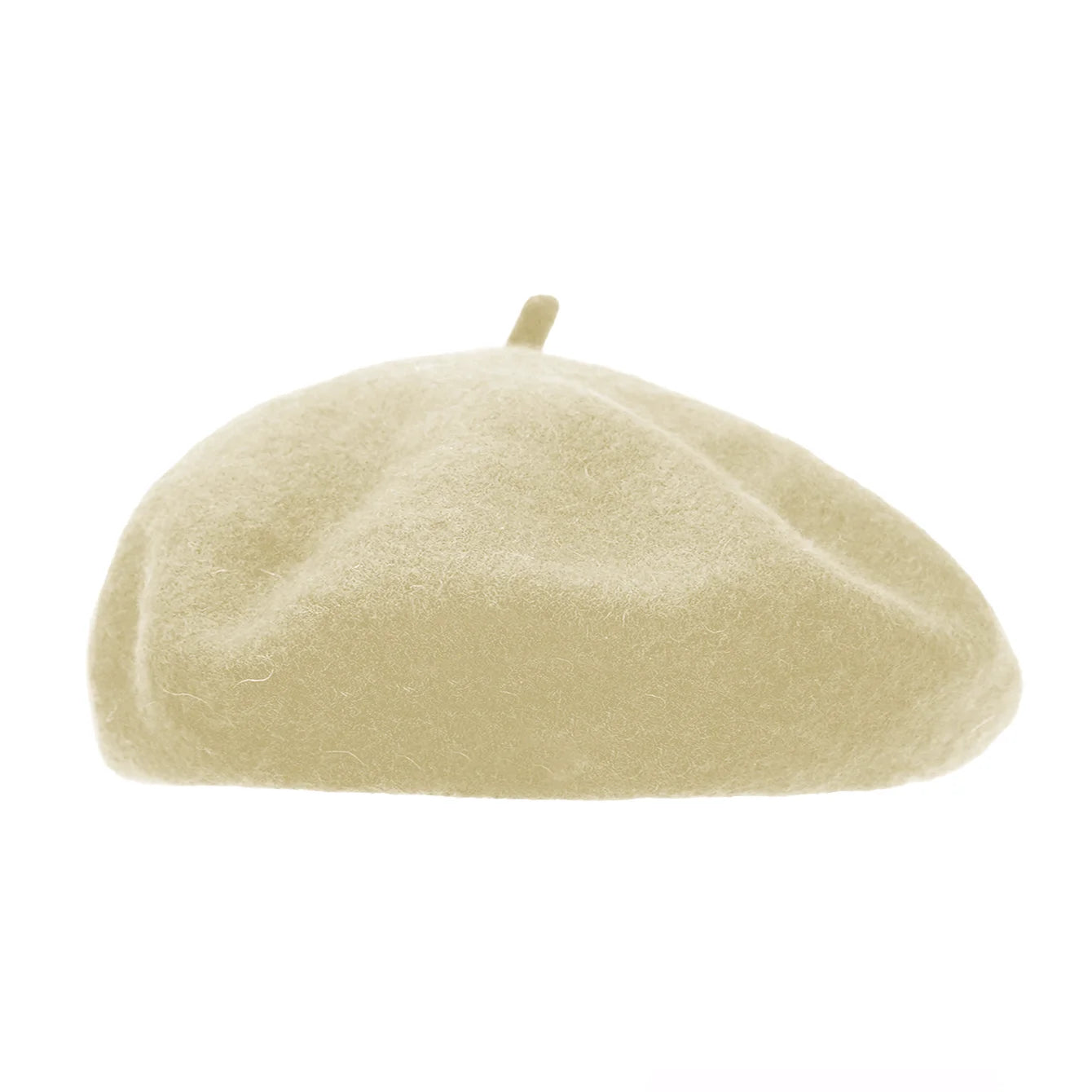Wool Beret for Women – Warm French-Style Solid Color Hat