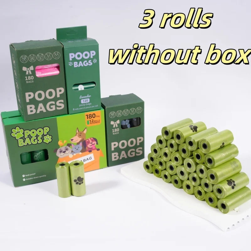 Dog Poop Bags – Thick Leakproof Pet Waste Bags, 3/6/10 Rolls