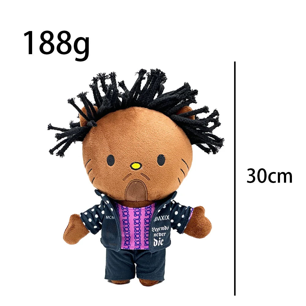 Hip-Hop Cat Plush Toy Doll – Rapper Style Stuffed Animal