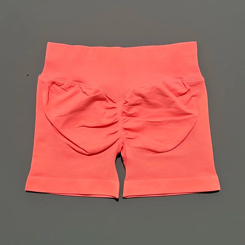 Scrunch Butt Biker Shorts for Women – High Waist Gym Workout Yoga