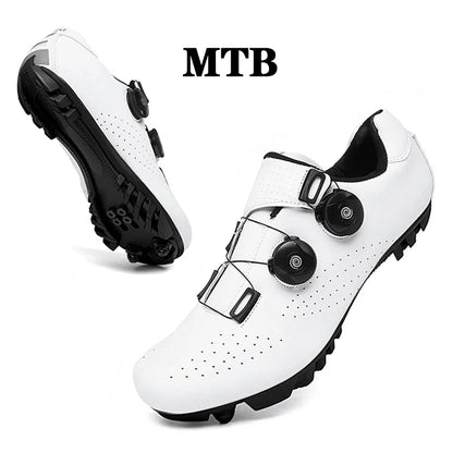 MTB Cycling Shoes Men – Dual Dial Road & Mountain Bike Sneakers