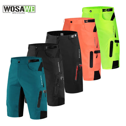 MTB Shorts Men – WOSAWE Lightweight Mountain Bike Cycling Shorts