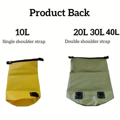 Waterproof Dry Bag Backpack – PVC Roll-Top for Kayak & Outdoor
