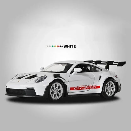 Porsche 911 GT3 RS Diecast Model Car – 1:36 Scale Metal Toy