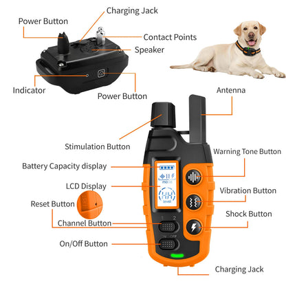 Dog Training Collar with Remote – 3300ft Waterproof E-Collar