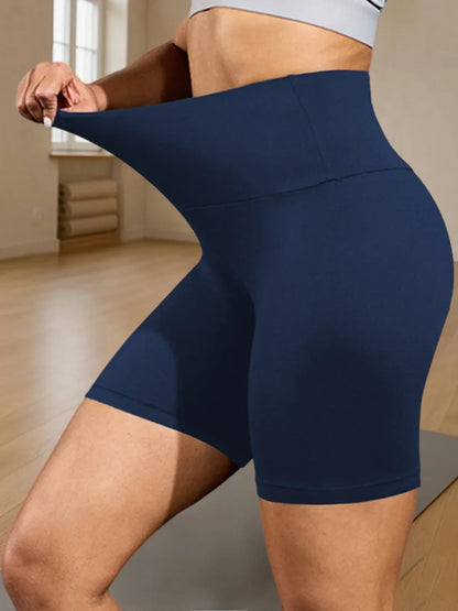 Women's High-Waist Biker Shorts – Tummy Control, No See-Through