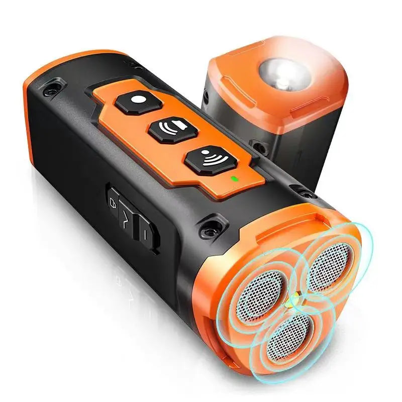 Ultrasonic Dog Repeller – Rechargeable Anti-Bark Training Device with LED