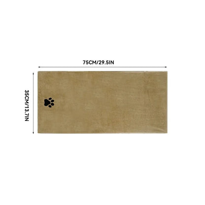 Microfiber Pet Bath Towel – Super Soft & Absorbent for Cats & Dogs