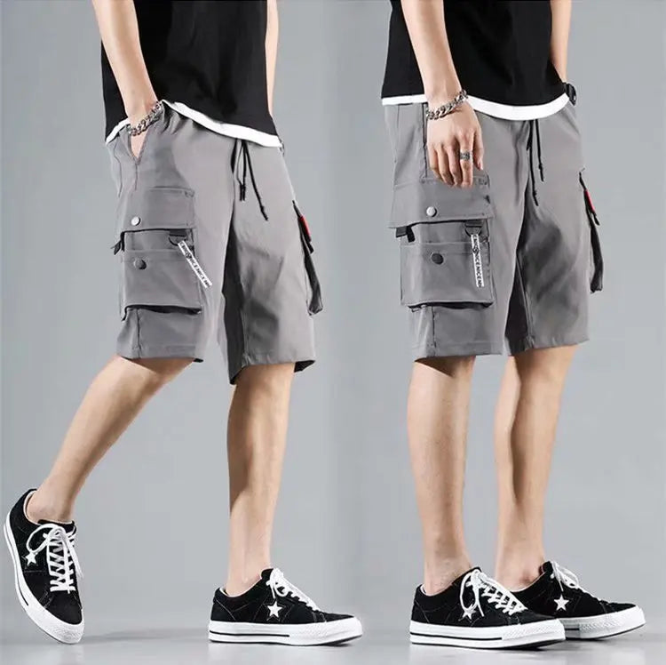 Men's Multi-Pocket Cargo Jogger Pants – Loose Casual Outdoor