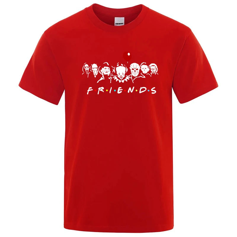 Funny Friends Graphic T Shirt 100% Cotton Casual Tee