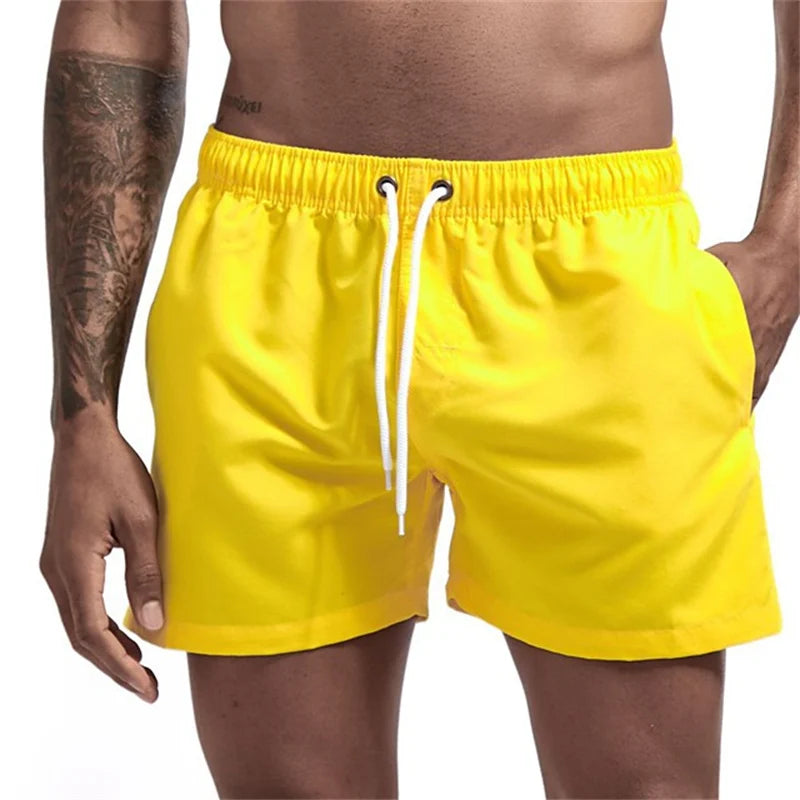 Men's Swim Trunks – Quick Dry Board Shorts with Mesh Lining