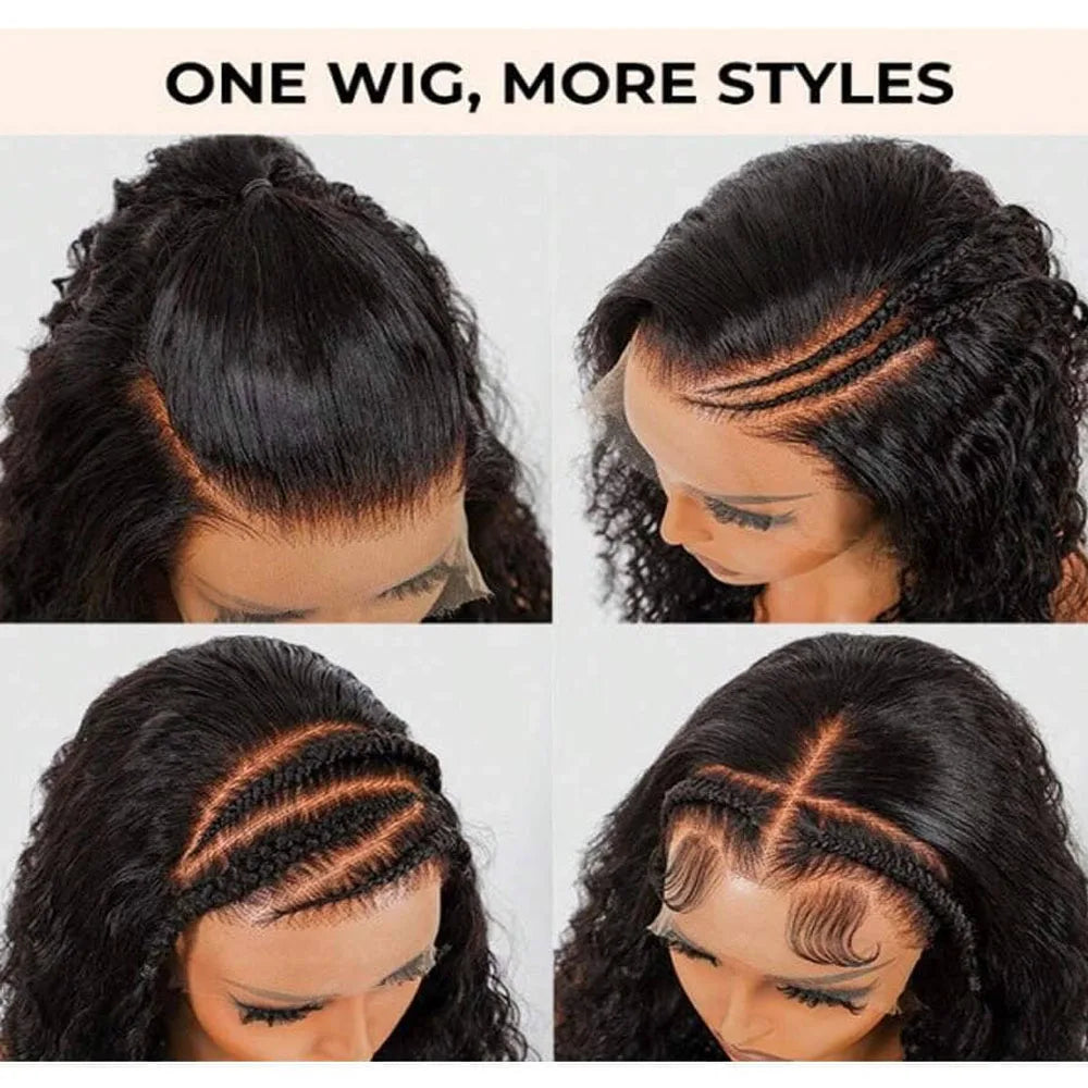 HD Lace Front Wig Straight Human Hair – 13x4 & 13x6, 250% Density
