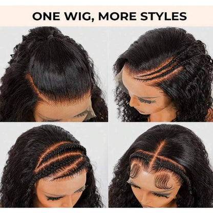 HD Lace Front Wig Straight Human Hair – 13x4 & 13x6, 250% Density