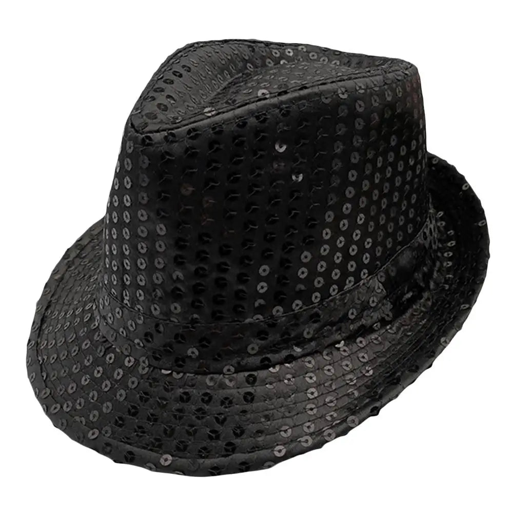 Sequin Jazz Fedora Hat – Party, Dance & Cosplay